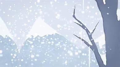 快乐国潮小雪节气三维片头AE模板视频的预览图